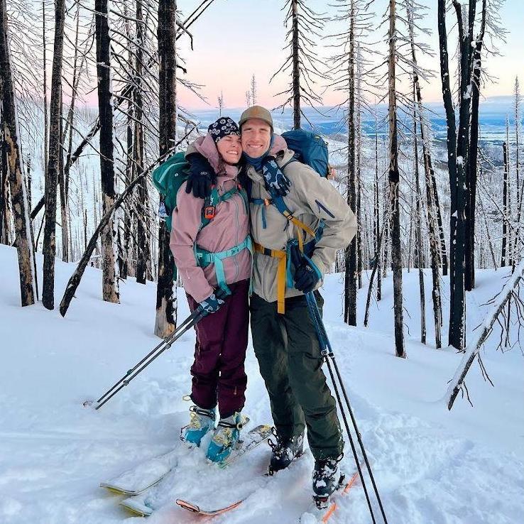 Yurt skiing in the Swan Mountains! Some of the best days of our lives - January 2023
