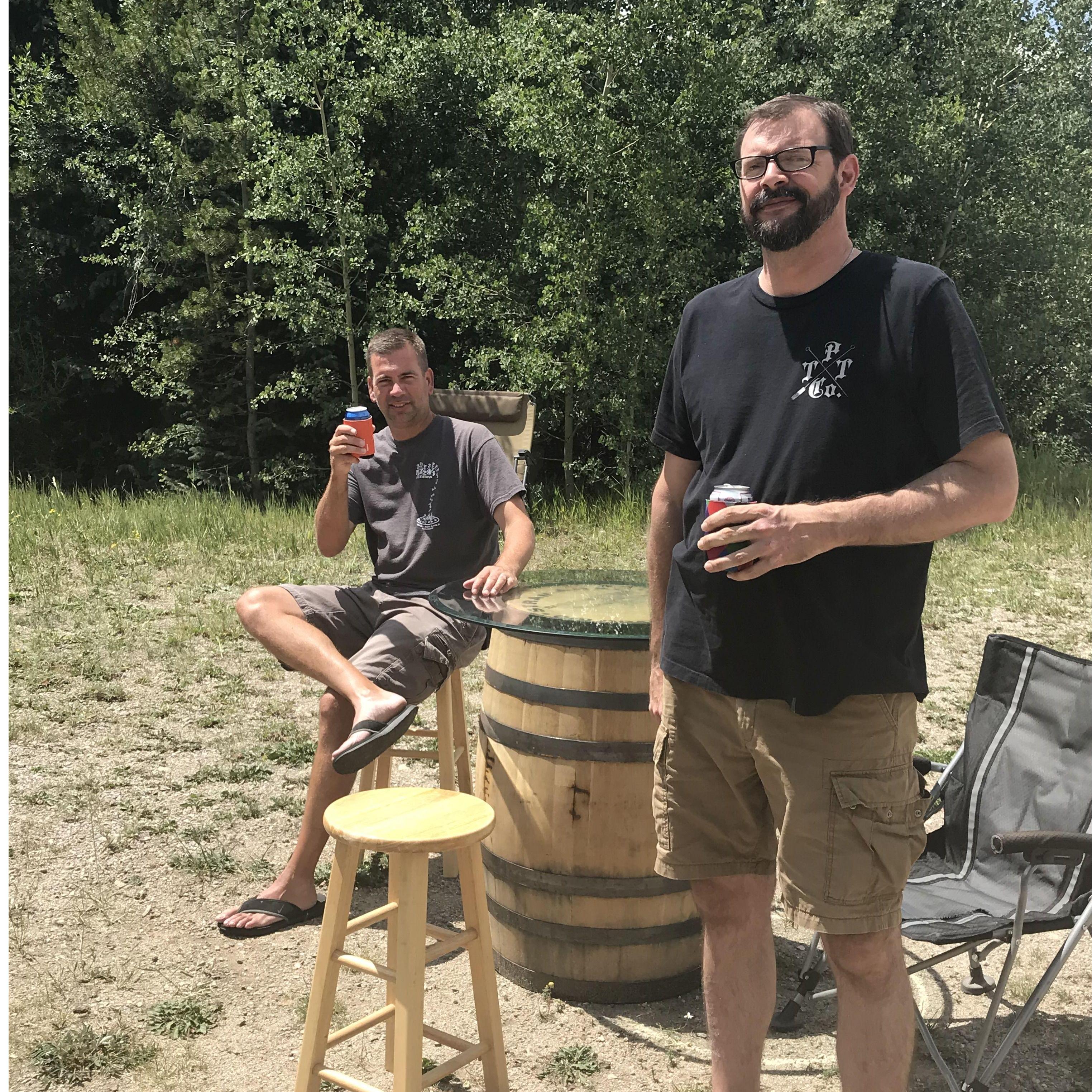 Brian & Stick Bakerville, CO August 2018
