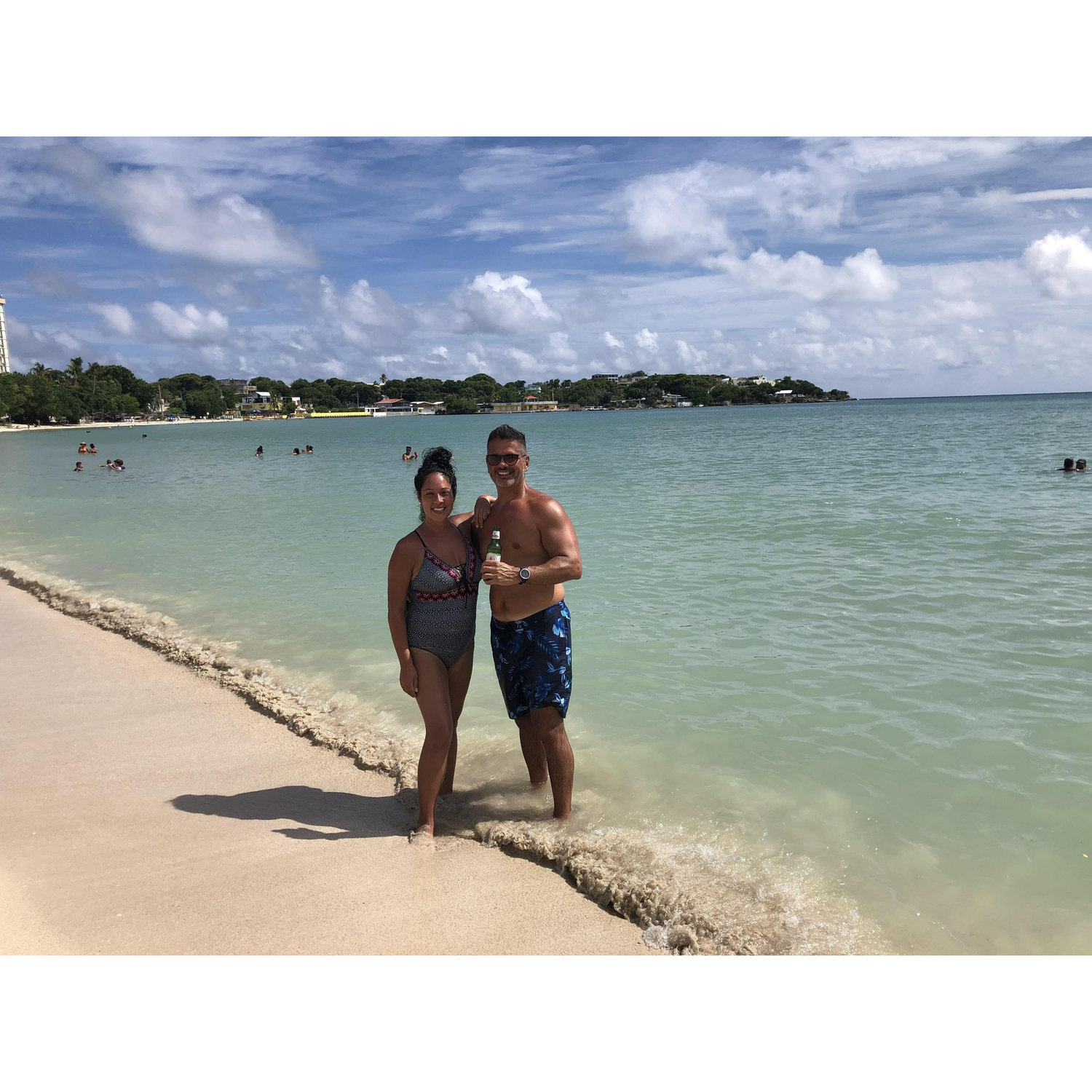 In Guanica, Puerto Rico.