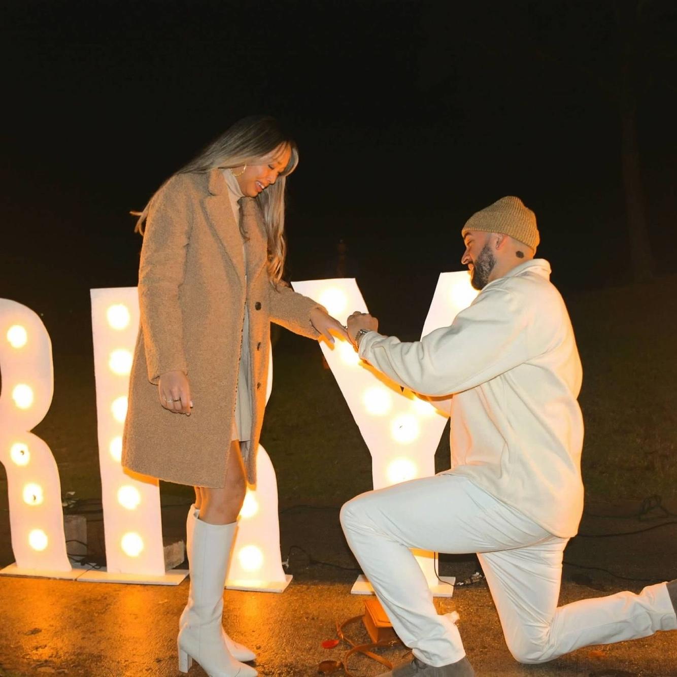 He asked and I said, YES! 💍