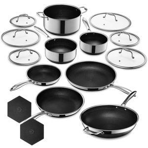 HexClad- 15 Piece Cookware Set