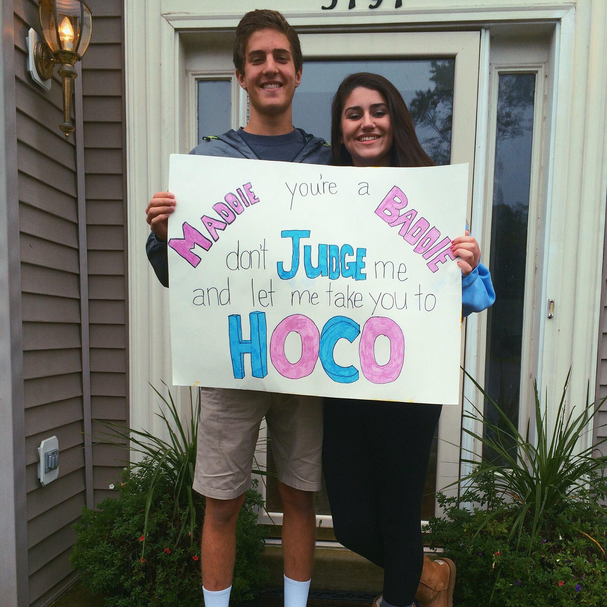 Homecoming "proposal" 2015