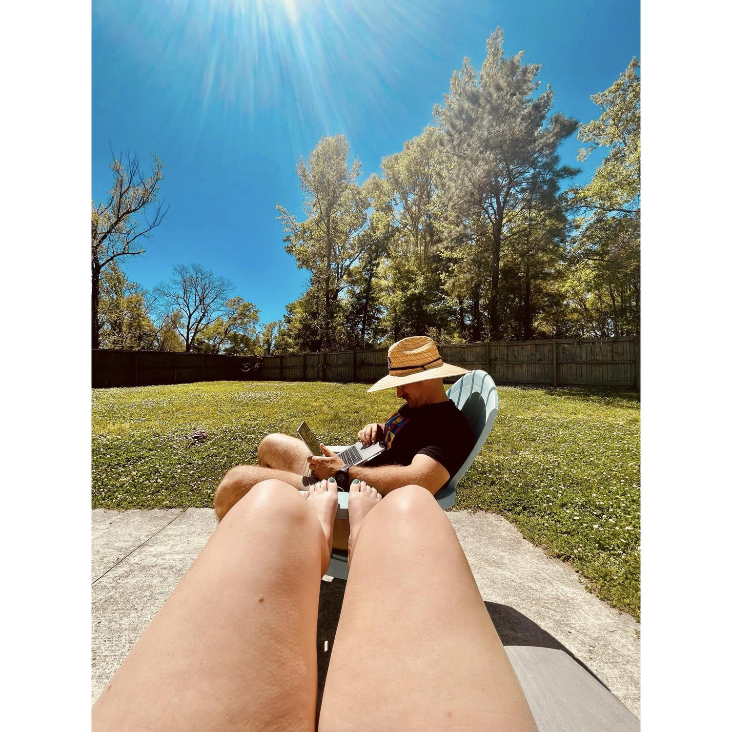 such great sunshine in our backyard - apr. 2023