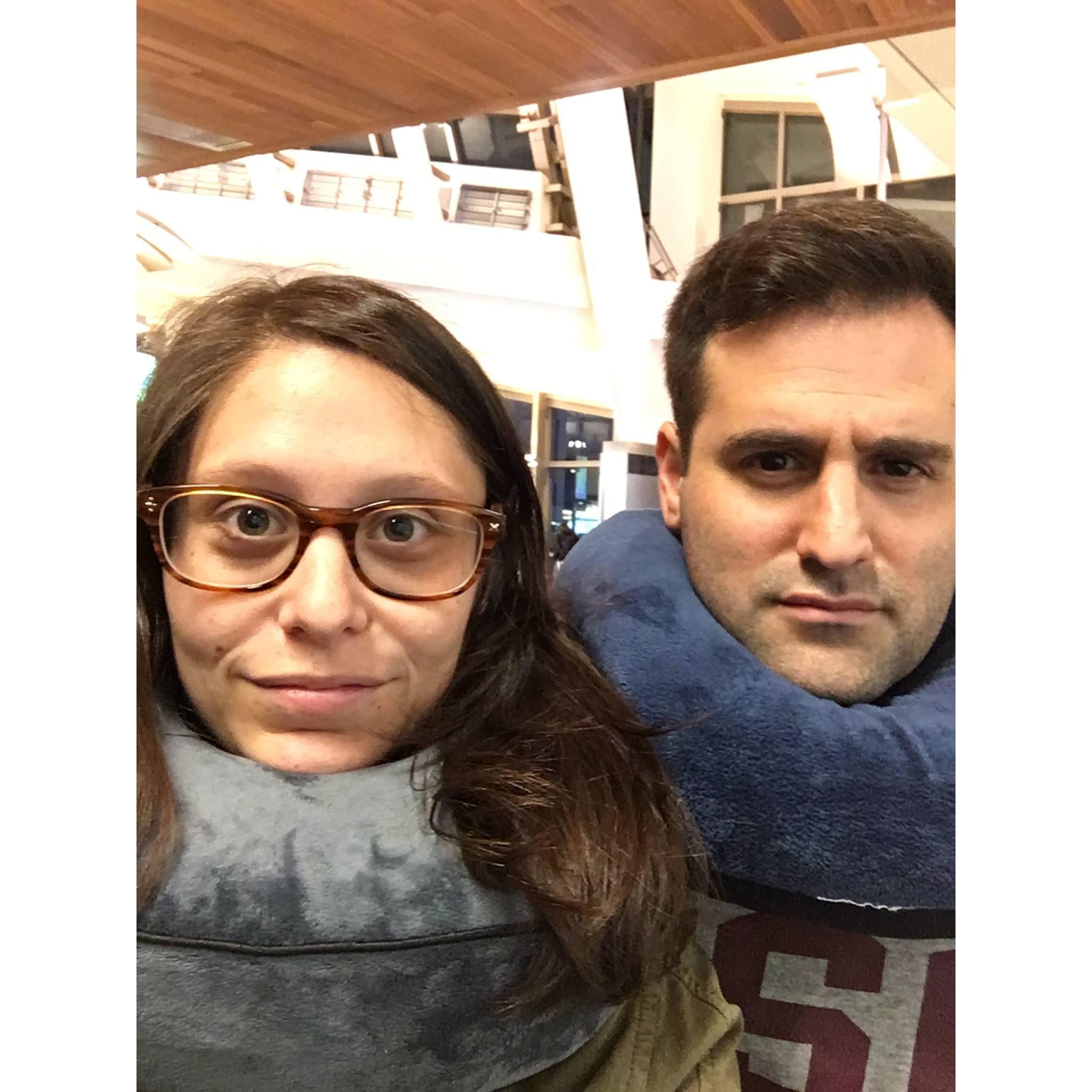 we are always ready to jump on a plane and travel the world together <3