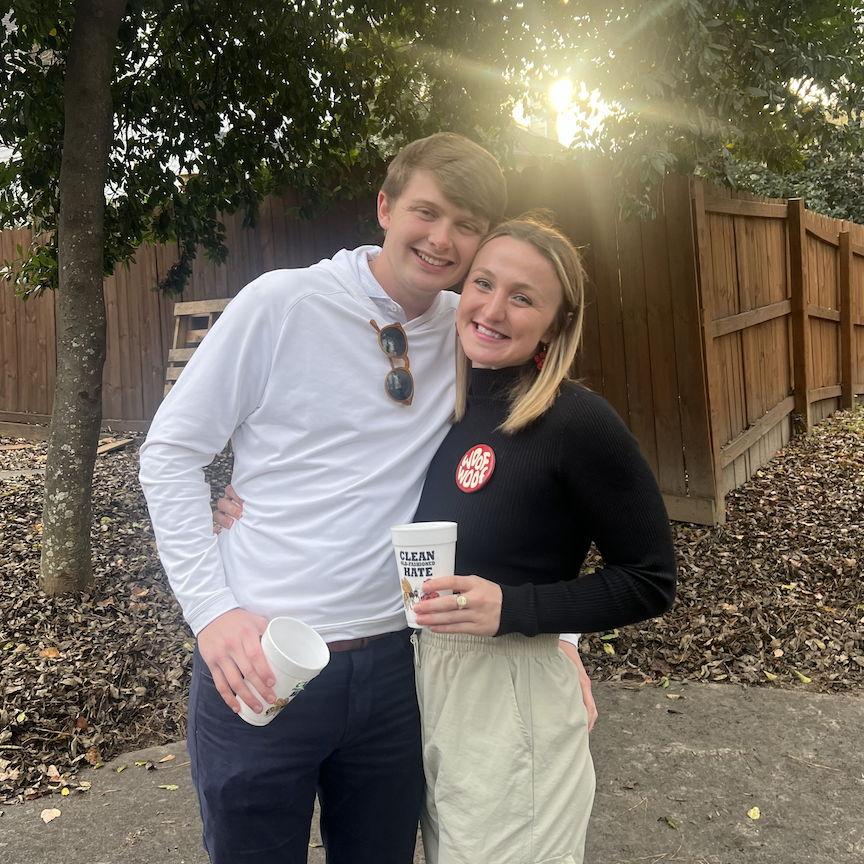 First year at the Georgia vs Georgia Tech game together!