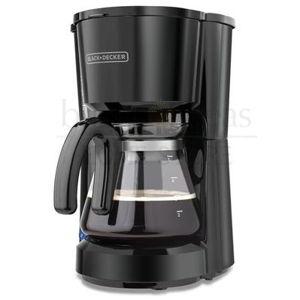 Black+Decker 5-Cup Coffee Maker, Black