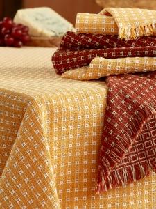 Mountain Weave Cotton Tablecloth