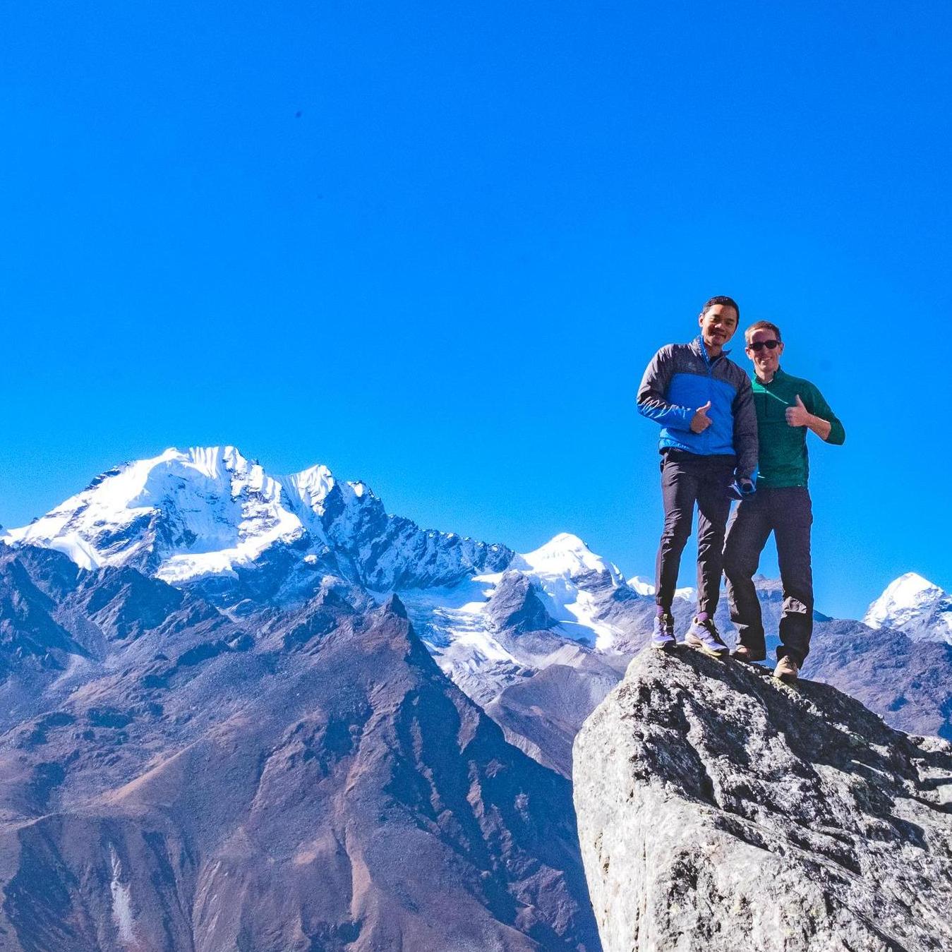 Langtang Valley in the Himalaya