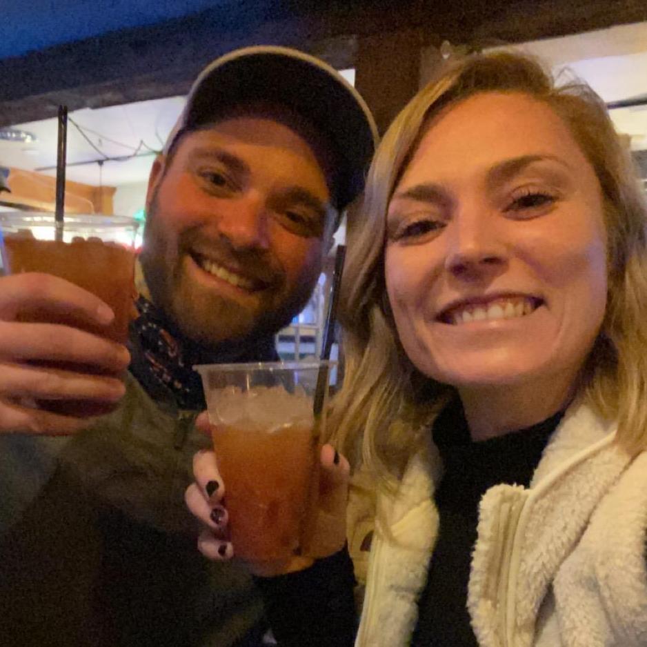 Where it all started... our first Bloody Mary at Grizles T's