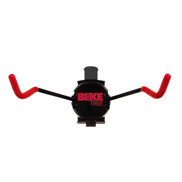 15 in. x 8 in. Black Single Bicycle Wall-Mounted Rack