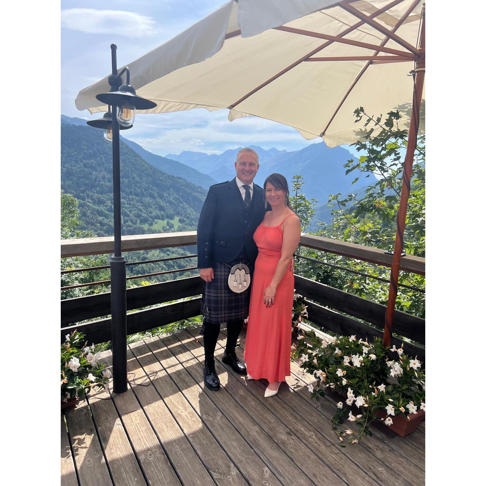 Kendall & Sarah's Wedding, Alps 2024