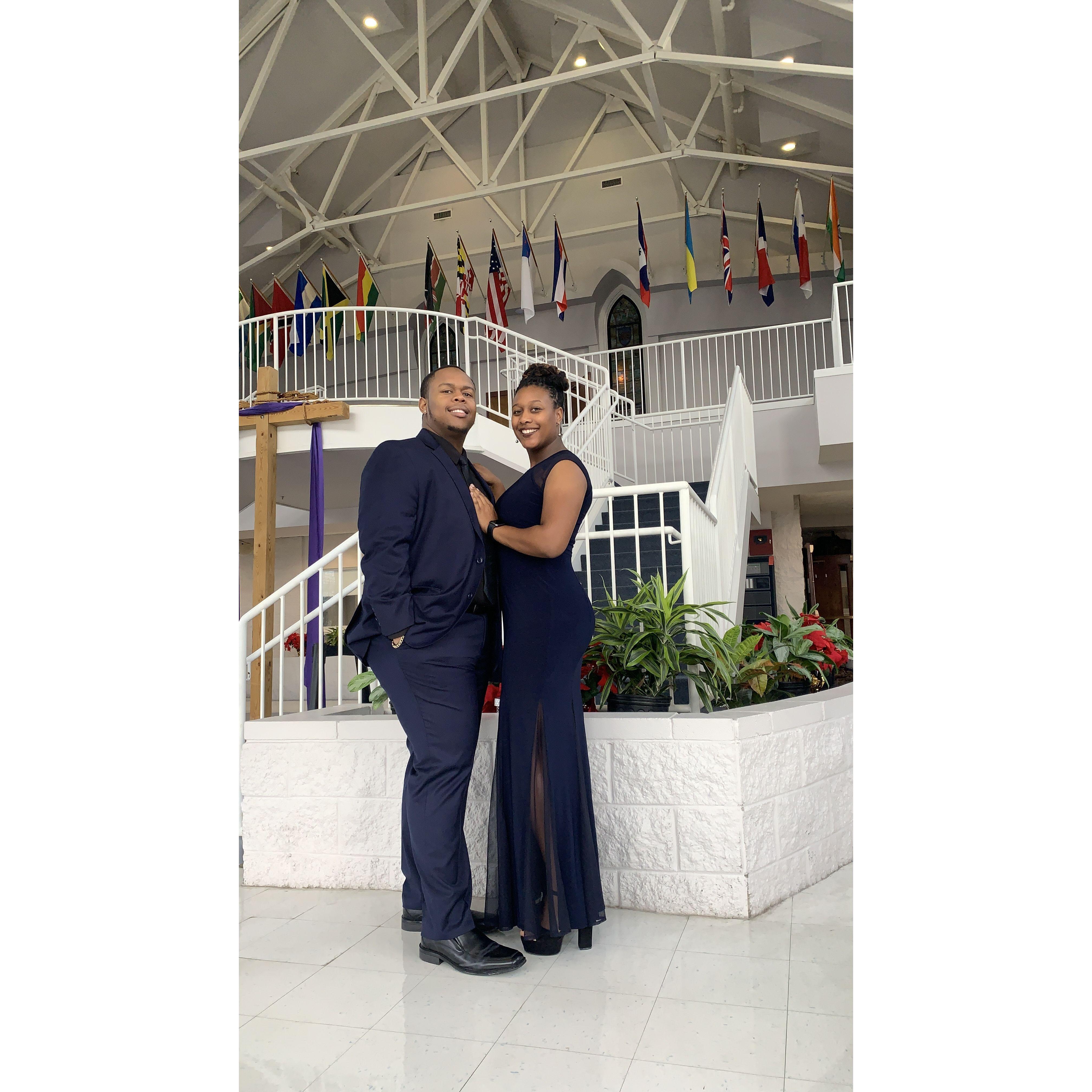 First wedding we attended together