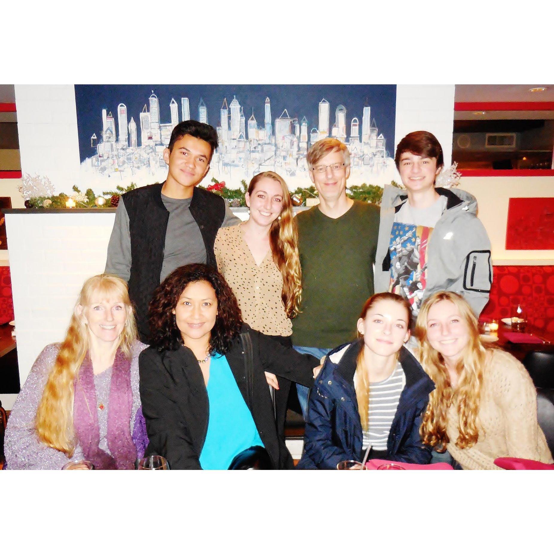 NYC Christmas time! 2015 with the family.