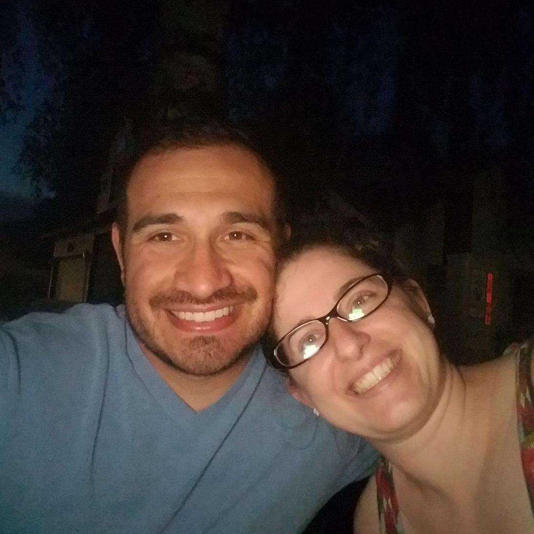 Watching fireworks in Gresham, July 2018