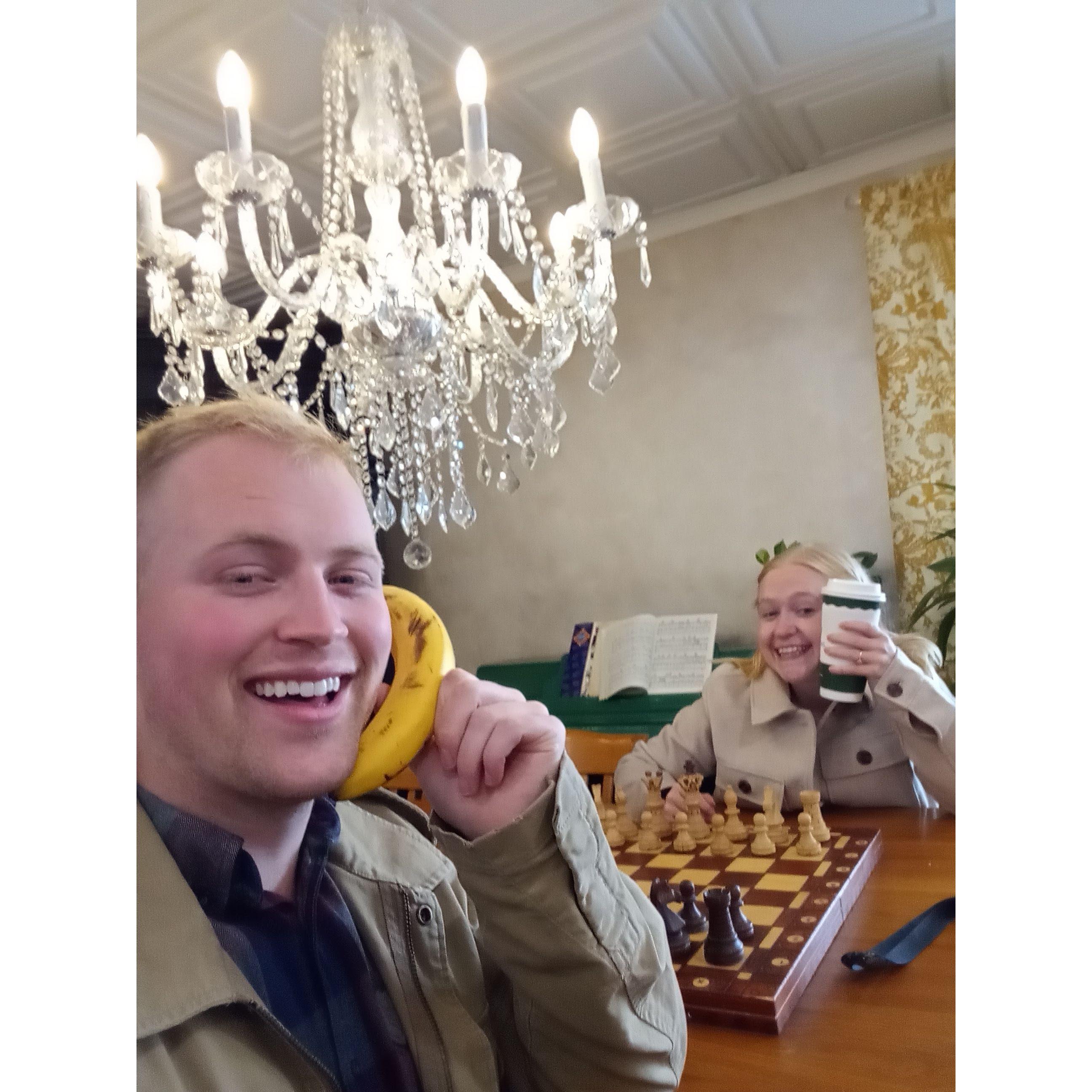 More coffee shop adventures.