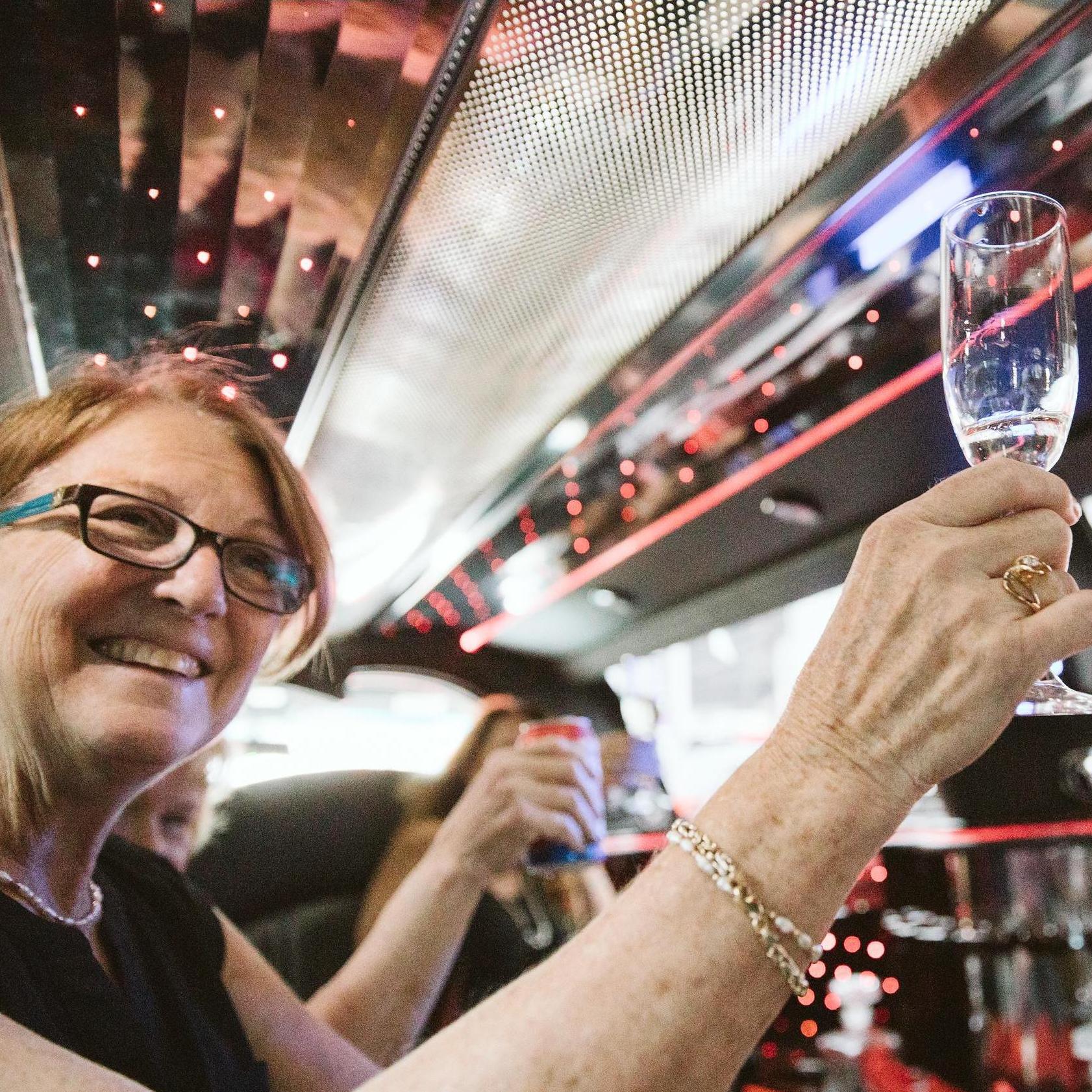 Lorna in Limo
Before the ceremony
