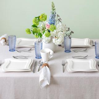 New Wave 12-Piece Dinnerware Set, Service for 4