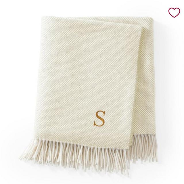 Italian Cashmere Throw- mark & graham