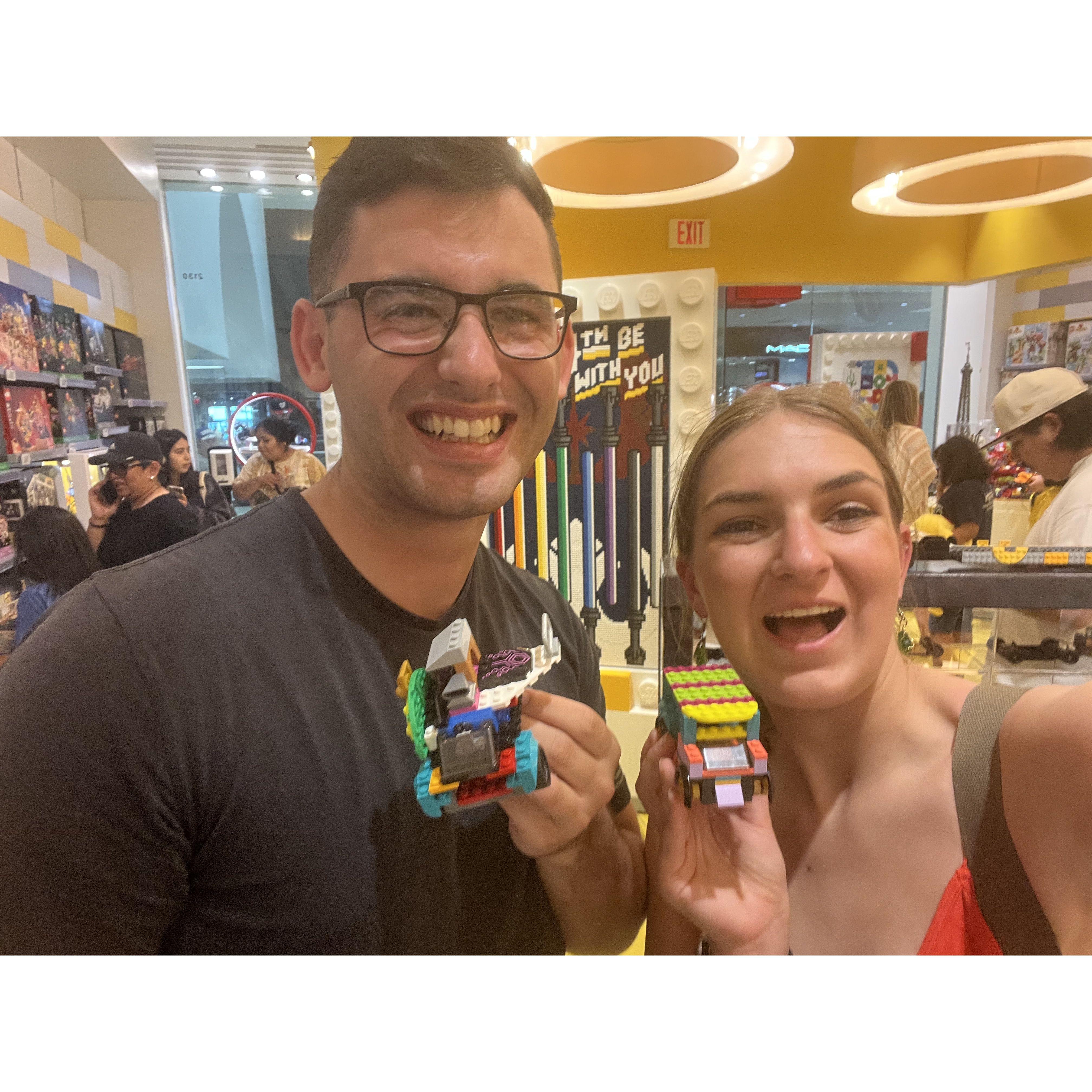 Lego store in LA, Apr 2023