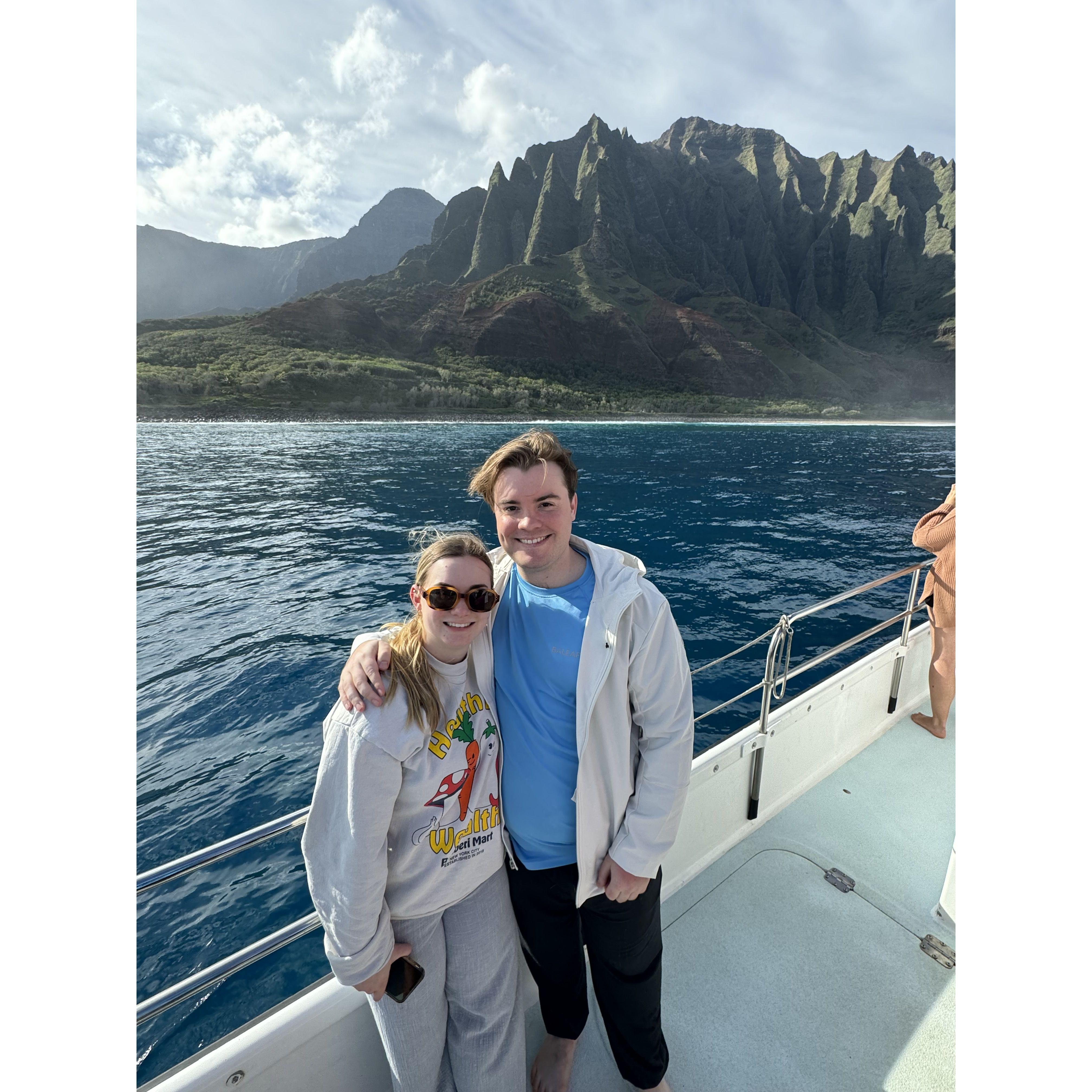 Jake and Jennie's first big trip together - Hawaii 2024