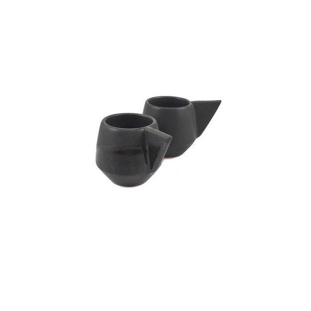 Match Stoneware - Vade Black Stealth Espresso Cup