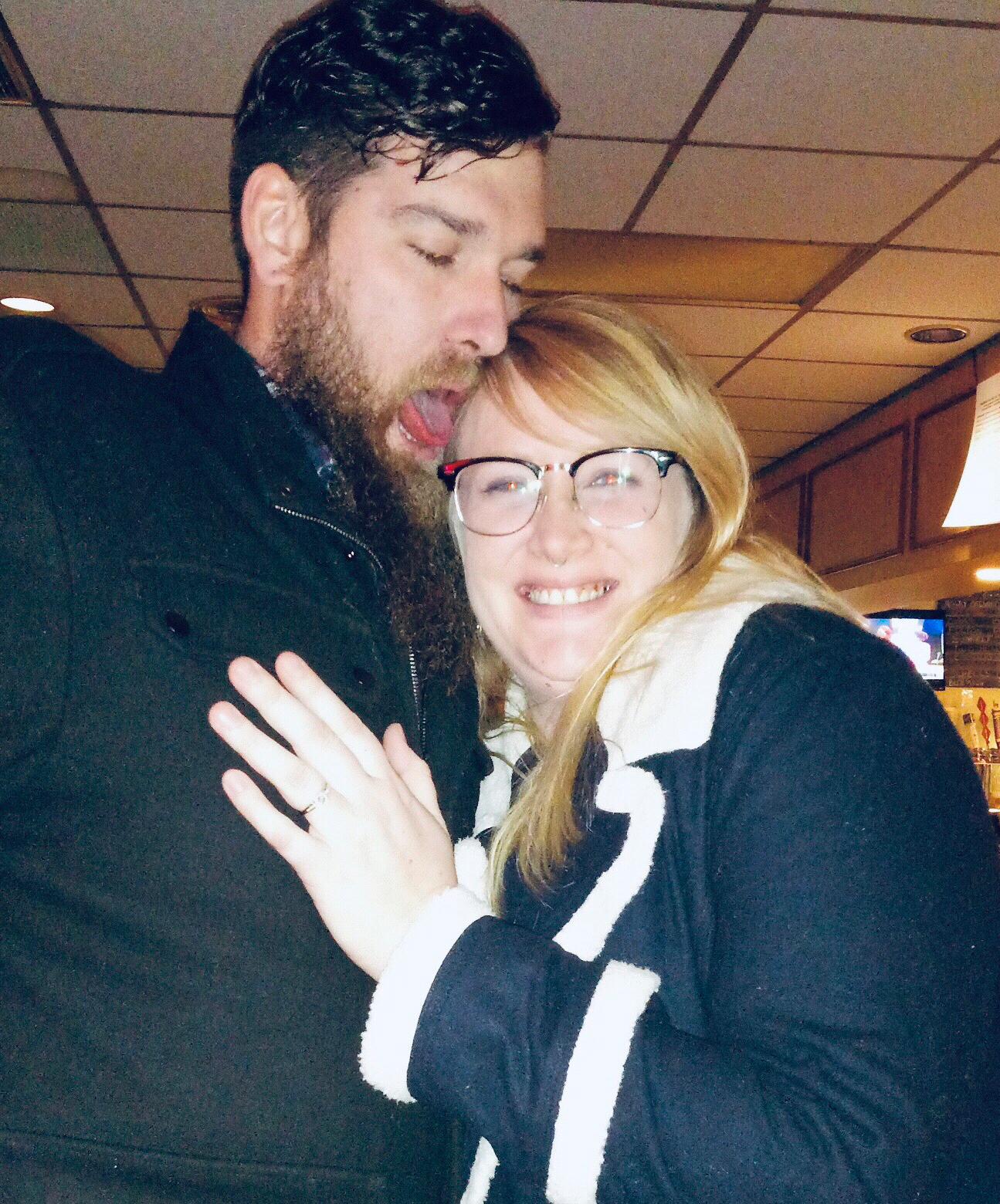 The night we got engaged! 💍♥️ December 17, 2018