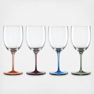 Bottoms Up Wine Glass, Set of 4