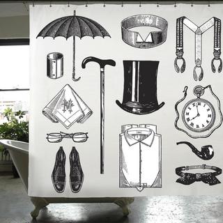 Gentleman Shower Curtain