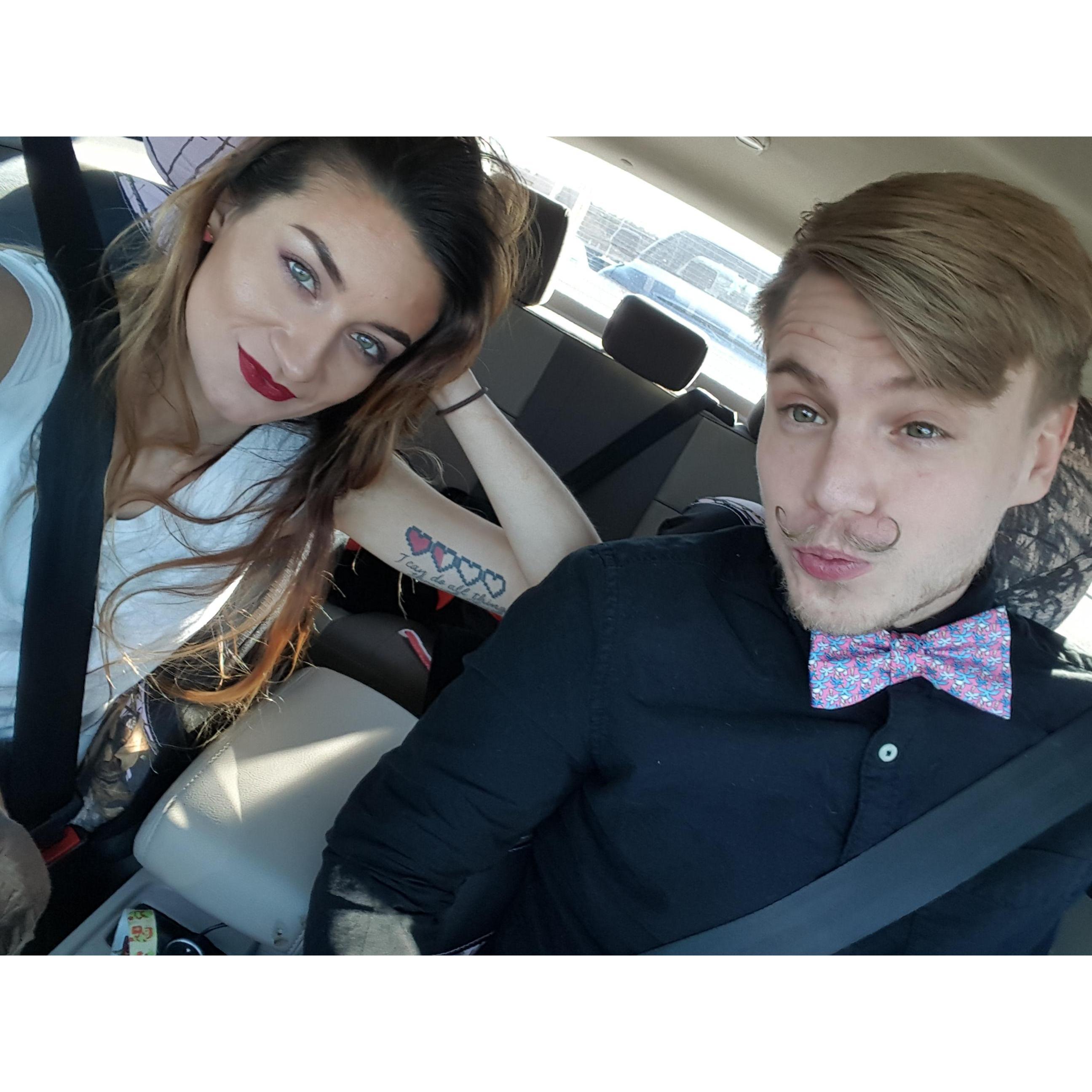 Our first Valentine's day date in 2017