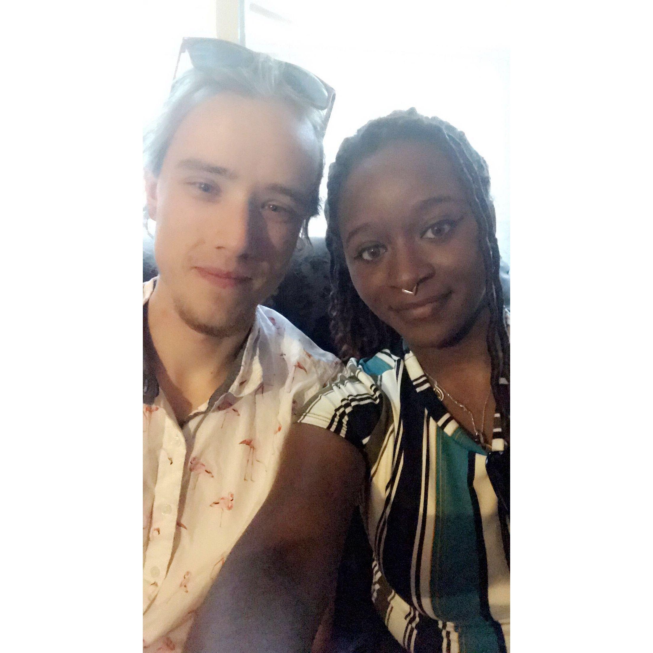 Lauren and Justin date outing.