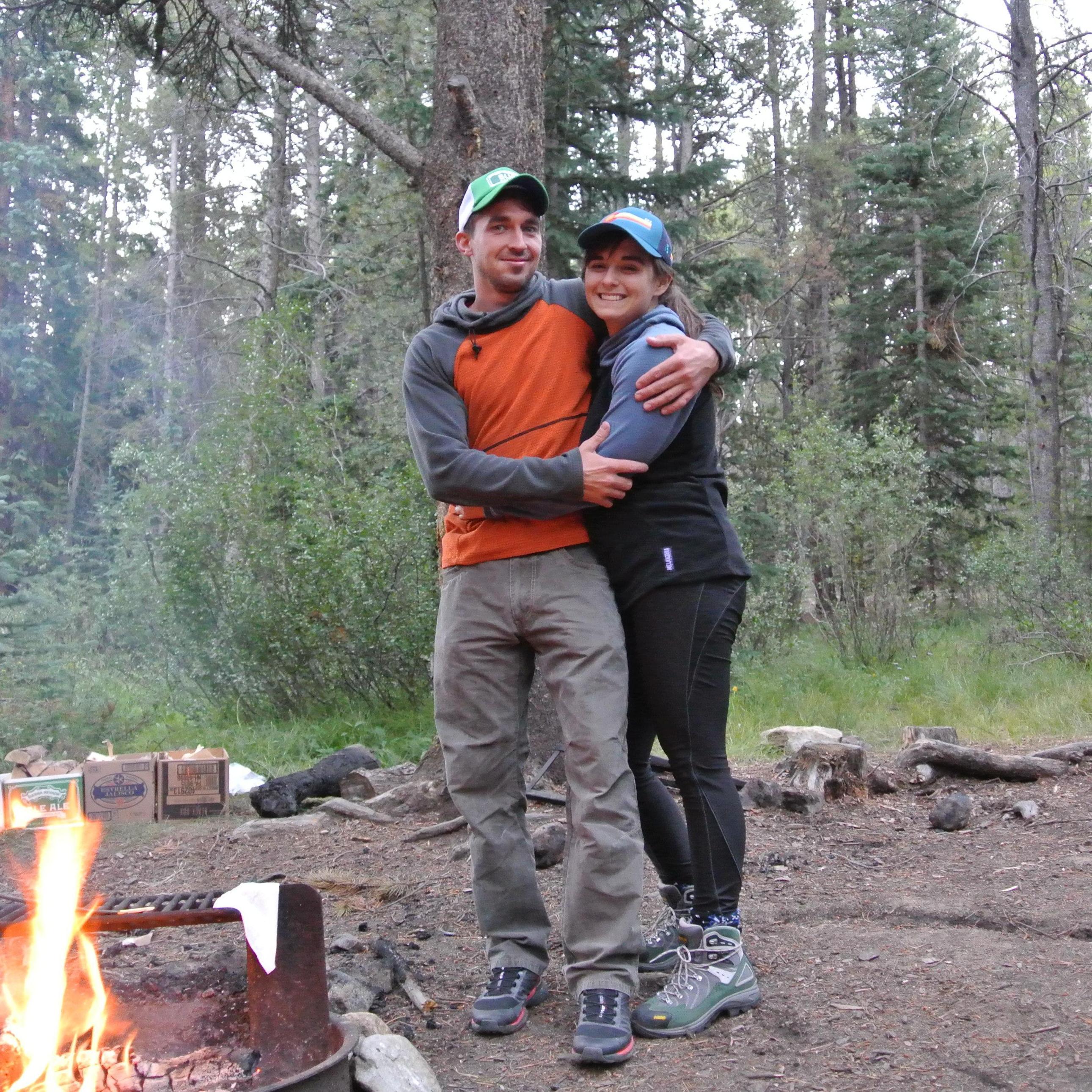 Half Moon campsite at the base of Mt. Elbert. It was here Andy learned to spot the constellation Orion.