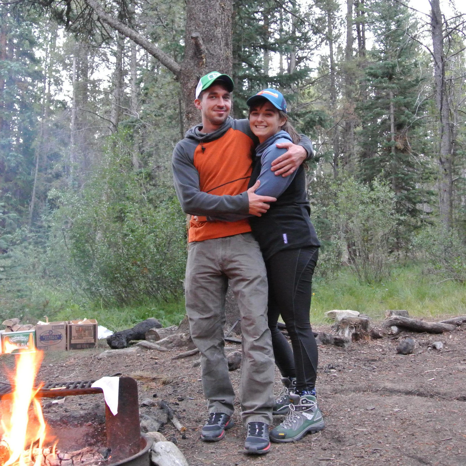 Half Moon campsite at the base of Mt. Elbert. It was here Andy learned to spot the constellation Orion.
