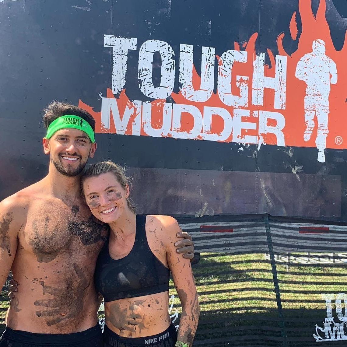 Our Tough Mudder group was named "Faces Only a Mudder Could Love"