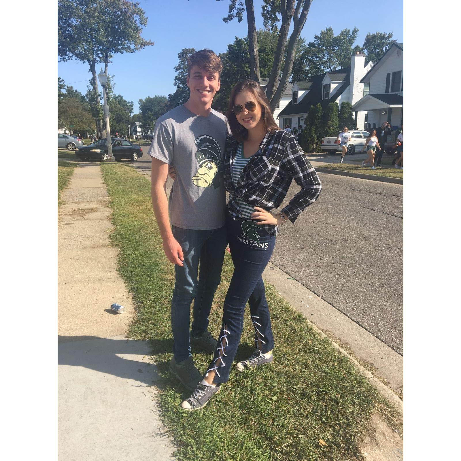 MSU game day 2017