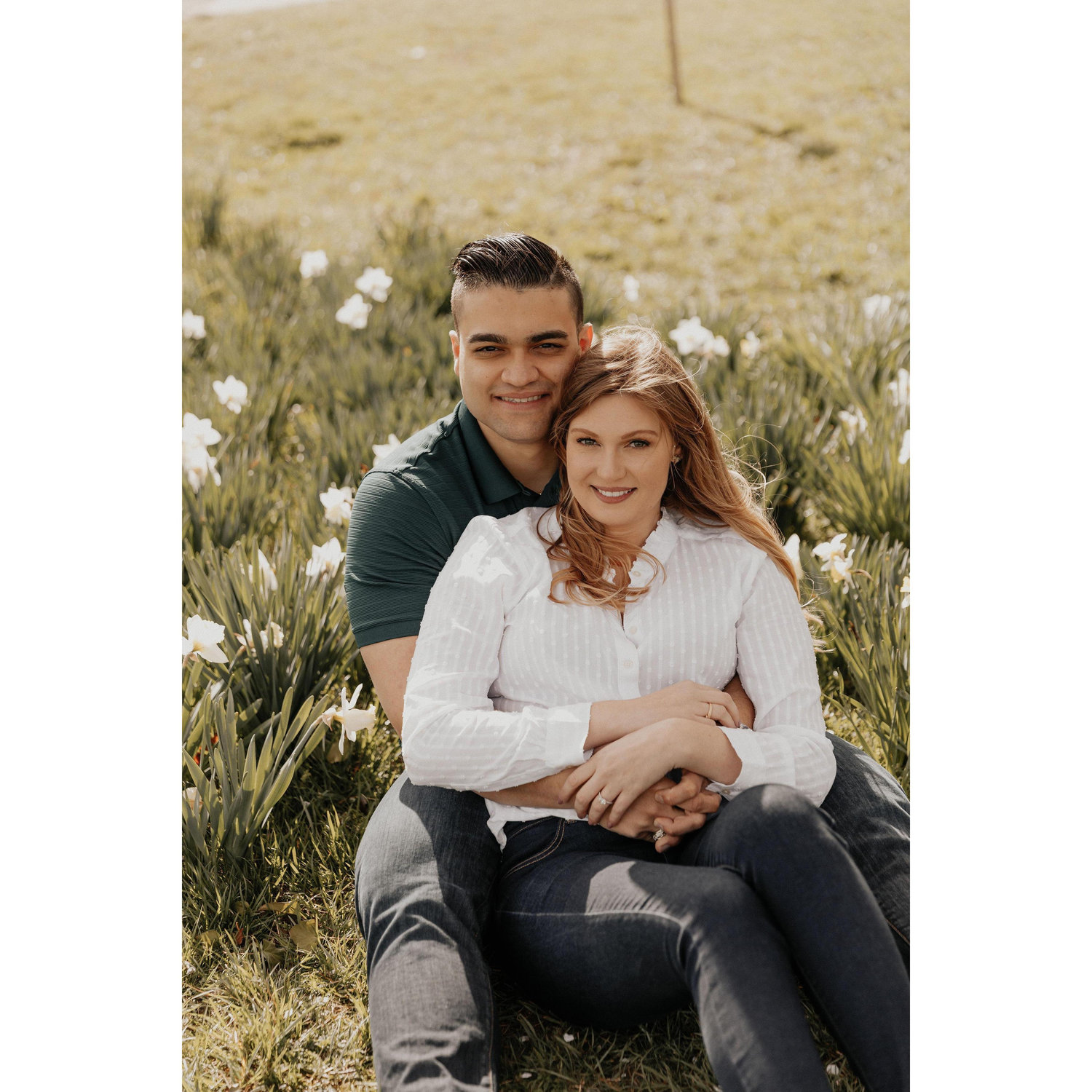 A beautiful day for engagement pictures
