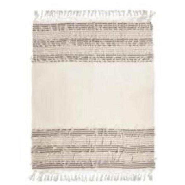 The 100% Cotton Earth Tones Throw