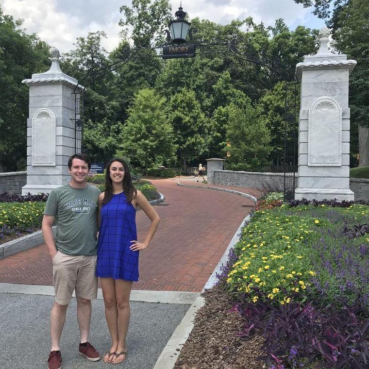 Visiting Emory University in Atlanta, GA, our future home for the length of Colby's PhD