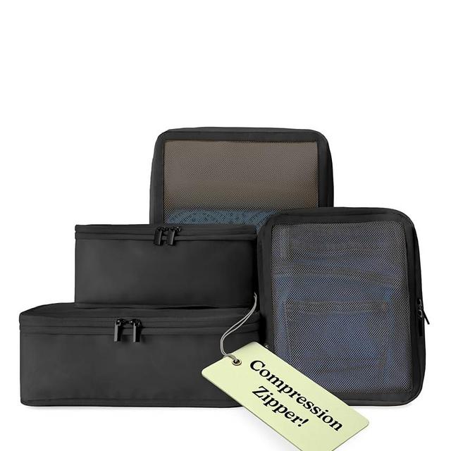 Vandel Space-Saving Compression Packing Cubes for Women, Men, Compressible Carry On Suit Case Organizer Luggage Packing Cubes for Travel Organizer Bags for Luggage and Backpacks, Suitcase Cube