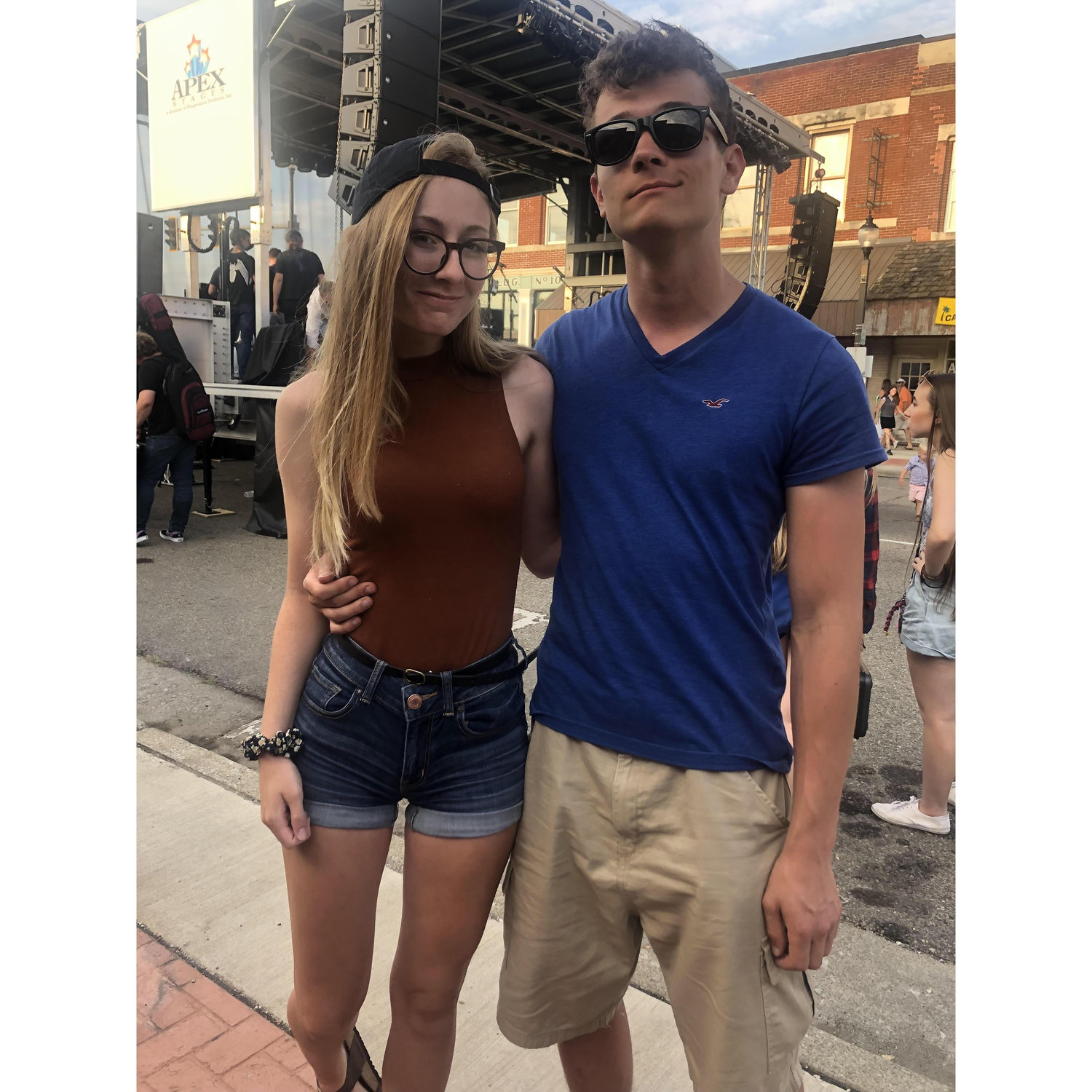 Our first proper picture together. July 27th, 2019