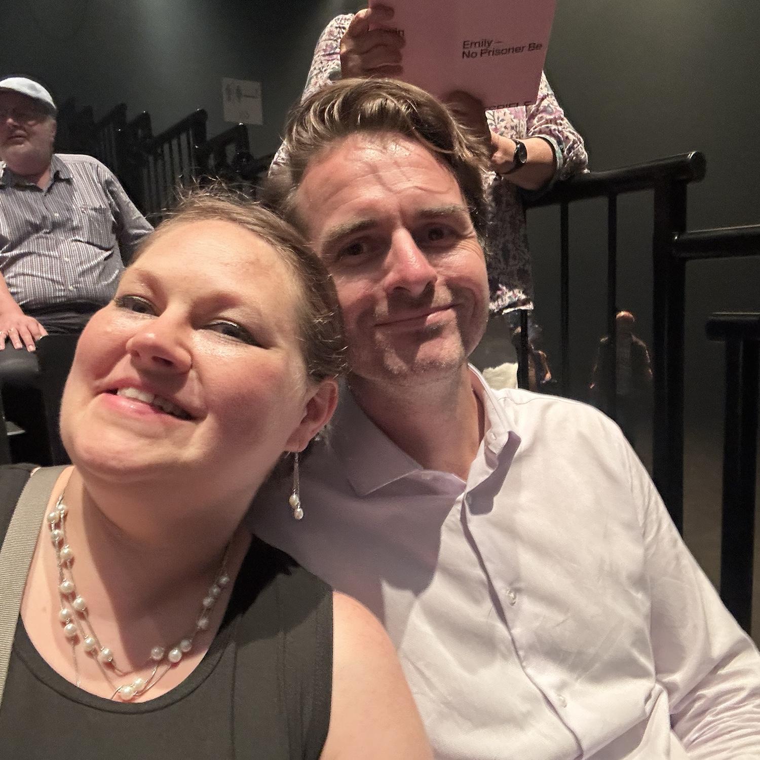 At "Emily: No Prisoner Be" at Bregenz Opera Festival.