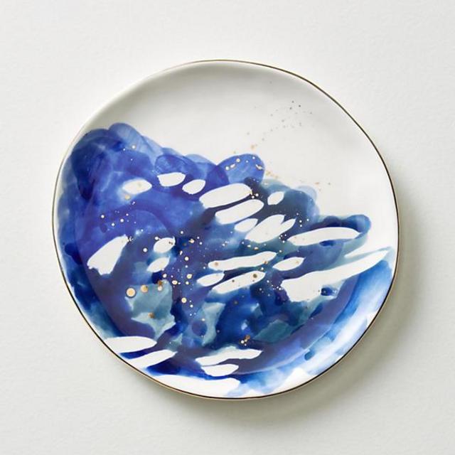 Mimira Canape Plate - SAPPHIRE