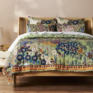 Averill Organic Cotton Printed Quilt