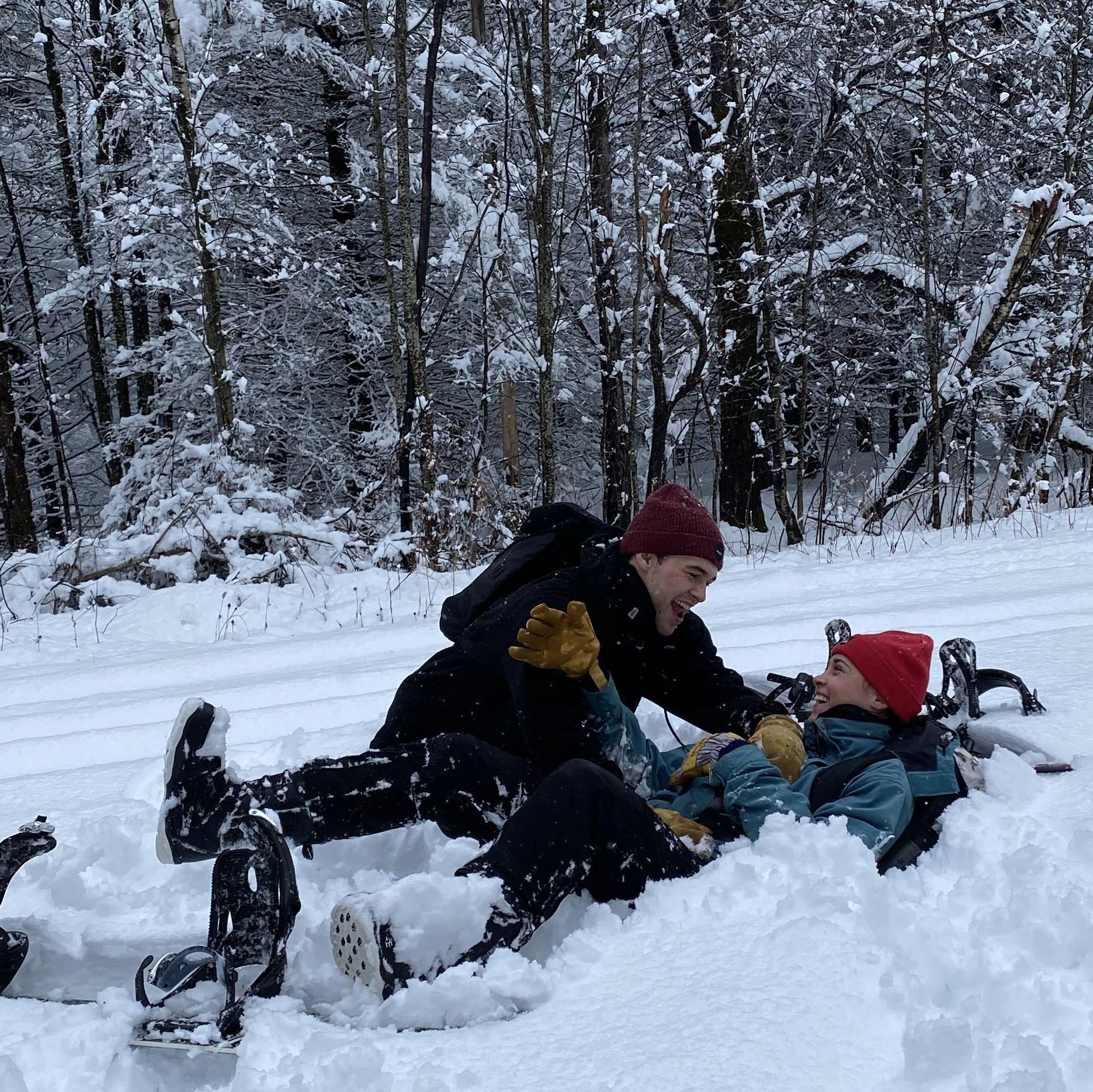 Chad's junior year hockey season got canceled so we spent the winter of 2021 exploring, hiking, and snowboarding