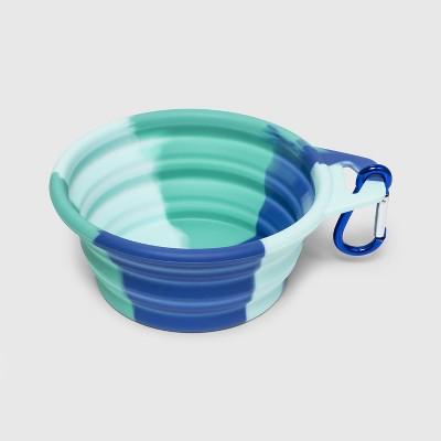 Silicone Dog Bowl - Blue/Green - Sun Squad™