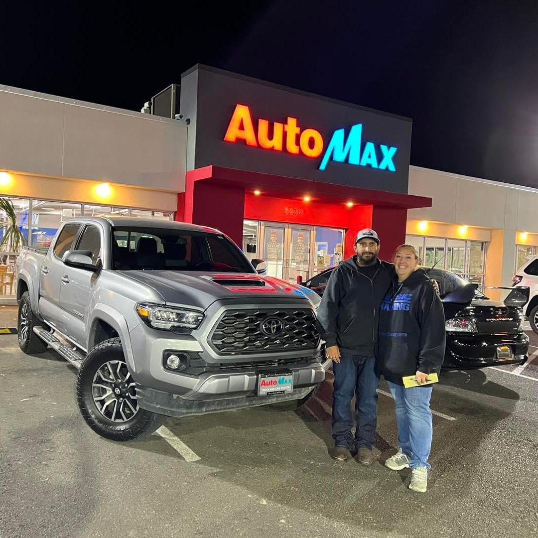 Buying our first new truck together!
