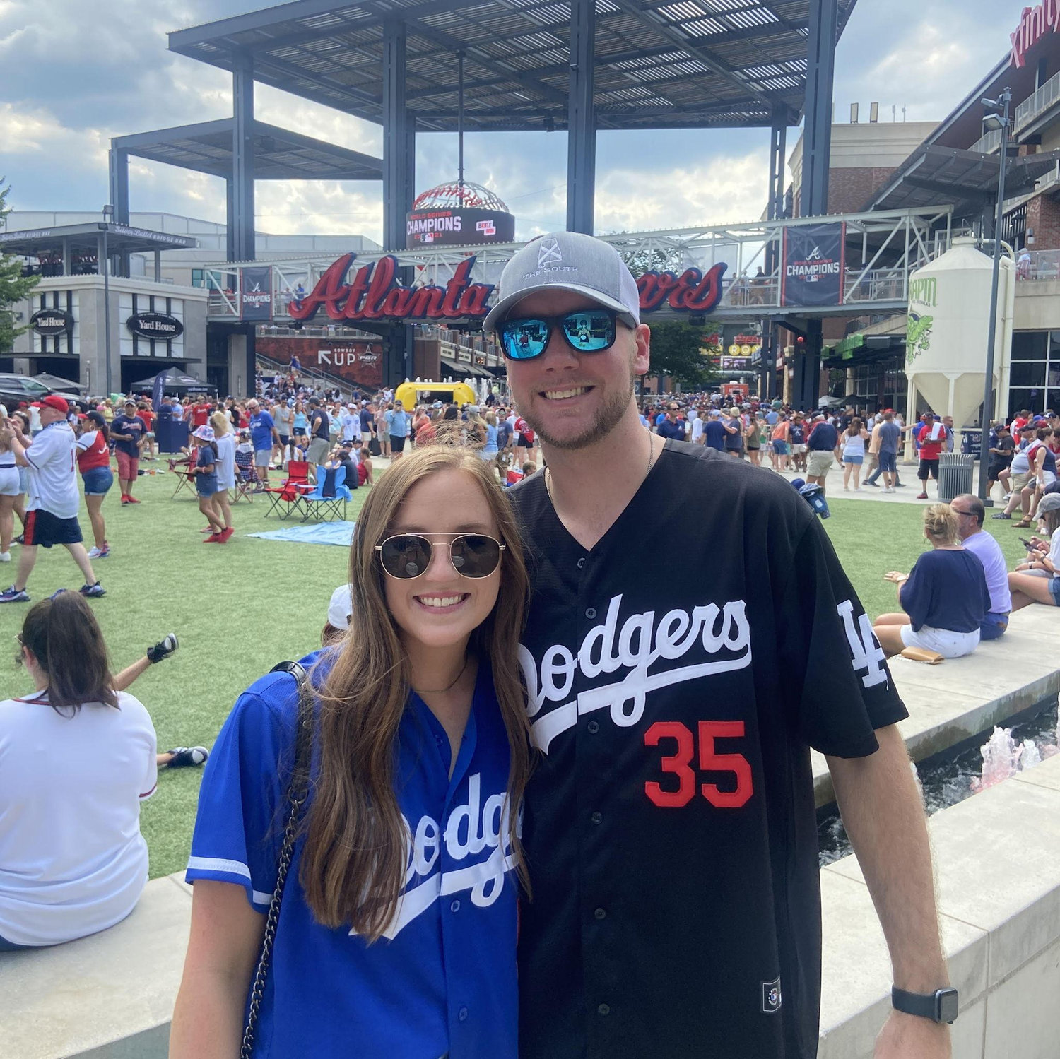 Yearly tradition of Braves vs. Dodgers in Atlanta!