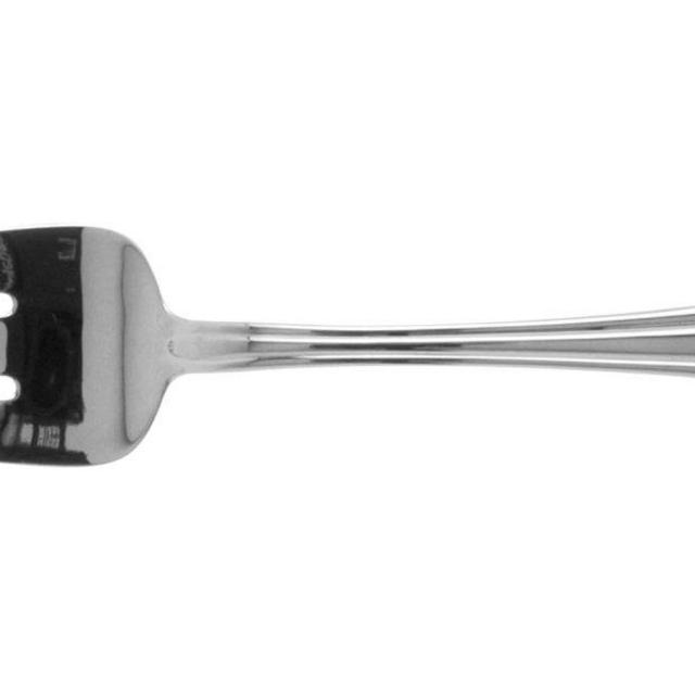 Medium Solid Cold Meat Serving Fork Melon Bud (Stainless) by Gorham Silver