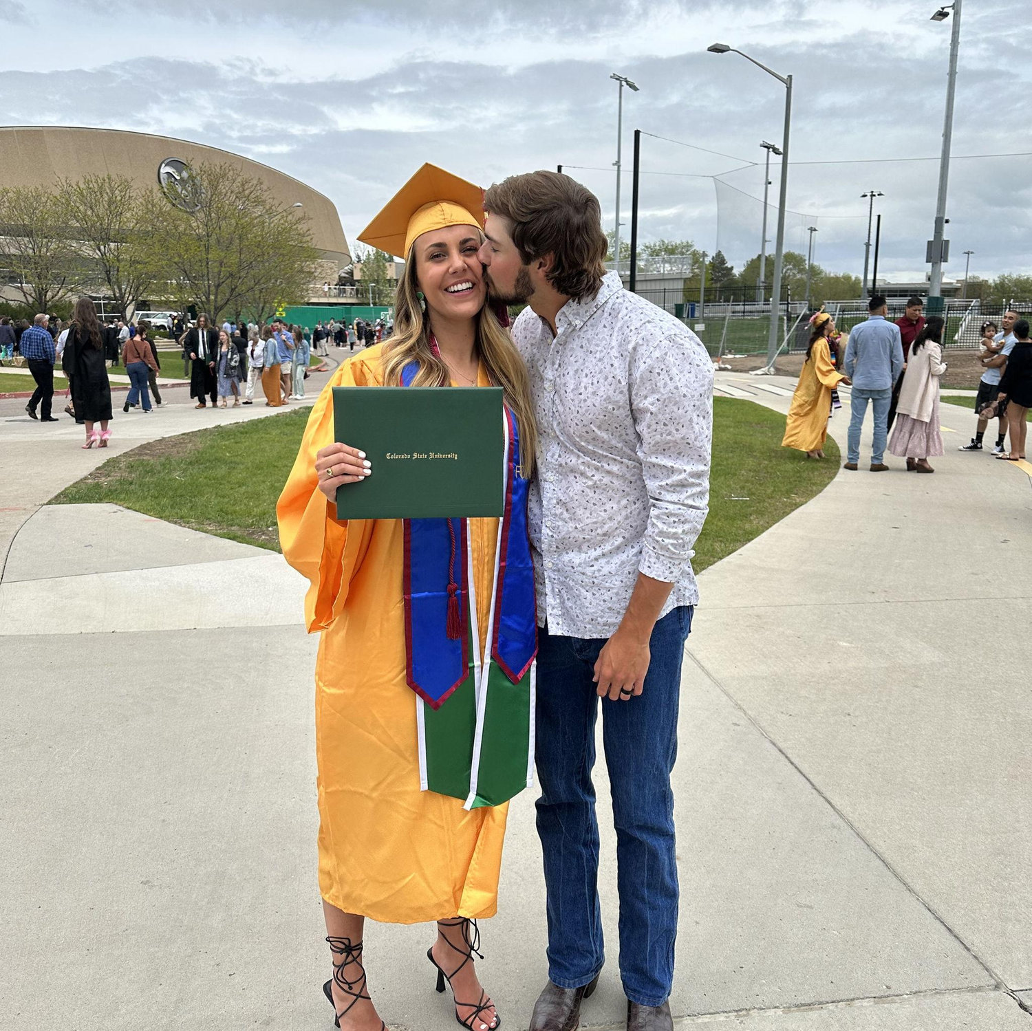 Morgan's college graduation!
