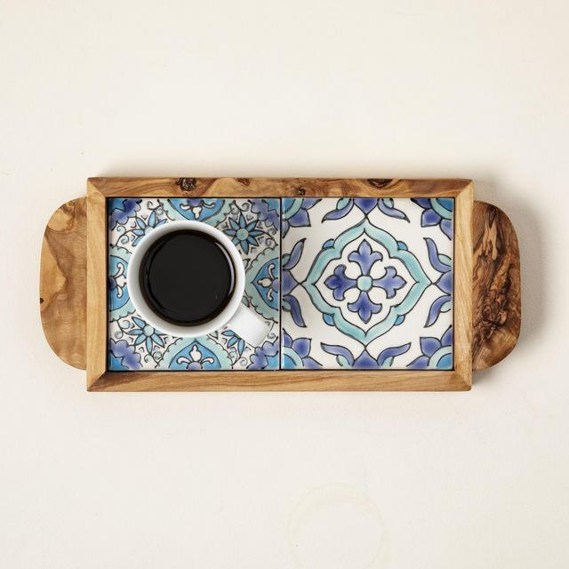 Tunisian Tiled Snack Tray