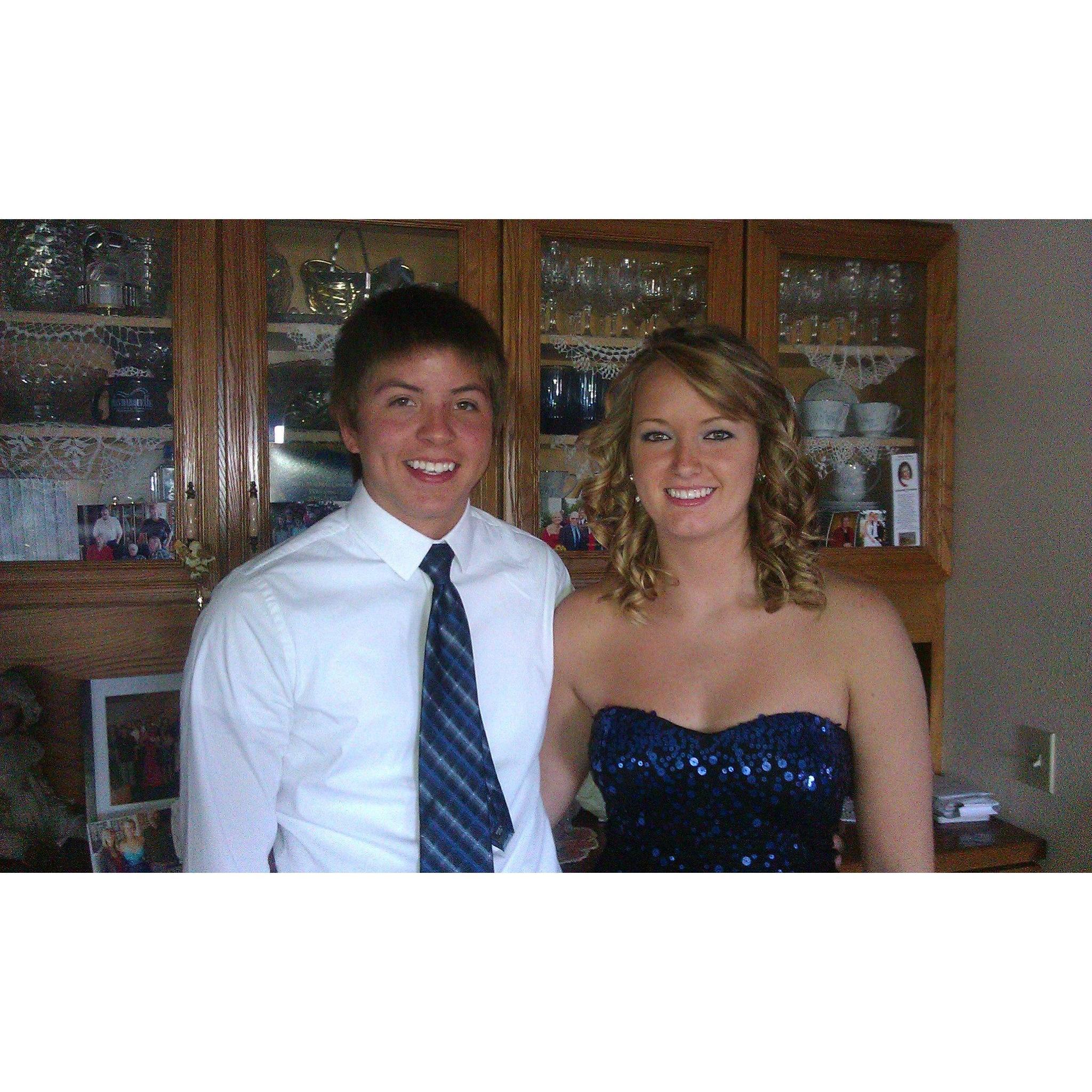 My Sophomore and his Senior Homecoming